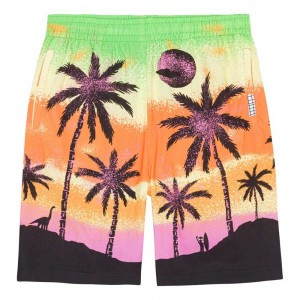 Molo Adi Shorts Jungen Alien Island | CH0000688