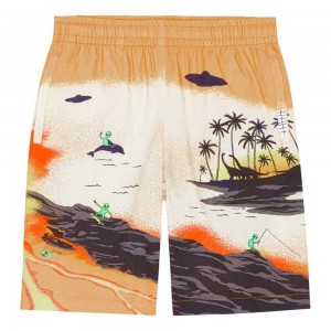 Molo Adi Shorts Jungen Alien Tourists | CH0000711