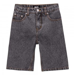 Molo Art Shorts Mädchen Black Washed | CH0000420