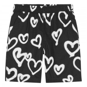 Molo Avart Shorts Jungen Sprayed Hearts | CH0000696