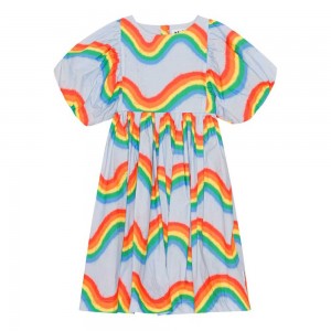 Molo Calyita Kleider Mädchen Rainbow Waves | CH0000264