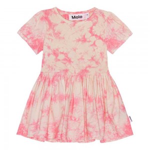 Molo Cibi Kleider Mädchen Rose Tie Dye | CH0001298