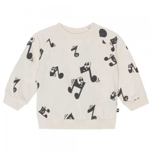 Molo Disc Sweatshirts Cardigans Jungen Happy Notes | CH0001393