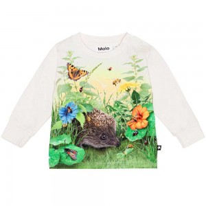 Molo Eloy T Shirts Tops Mädchen Living Garden | CH0001433