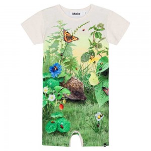 Molo Finn Bodies Babysuits Mädchen Nature Living | CH0001261