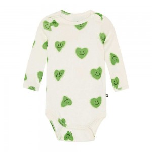 Molo Foss Bodies Babysuits Mädchen Hearts | CH0001264