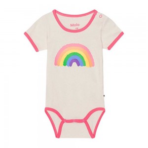 Molo Fossie Bodies Babysuits Mädchen Retro Rainbow | CH0001284