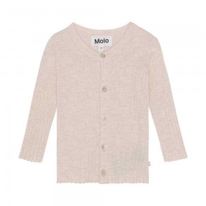 Molo Georgette Sweatshirts Cardigans Jungen Rose Melange | CH0001321