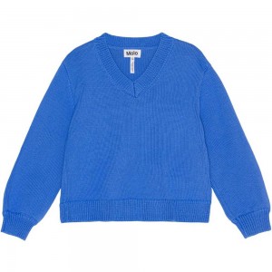 Molo Germaine Sweatshirts Cardigans Mädchen Forget Me Not | CH0000299