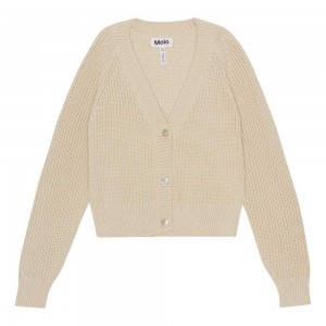 Molo Gilberta Sweatshirts Cardigans Mädchen Summer Sand | CH0000306