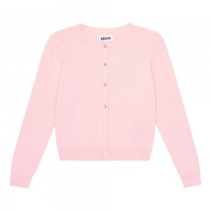 Molo Gloria Sweatshirts Cardigans Mädchen Candy Floss | CH0000303