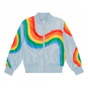 Molo Haliva Jacken & Mäntel Diagonal Rainbow | CH0000046