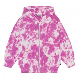 Molo Mazz Sweatshirts Cardigans Jungen Purple Pink Dye | CH0000745