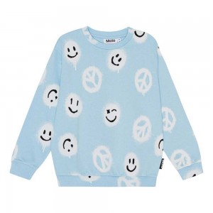 Molo Miksi Sweatshirts Cardigans Jungen Pool Easy Peacy | CH0000739