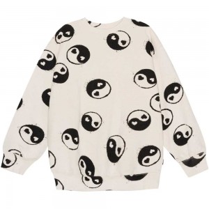 Molo Monti Sweatshirts Cardigans Mädchen Simple Yin Yang | CH0000477