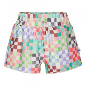 Molo Nicci Badeshorts Check Petit | CH0001127