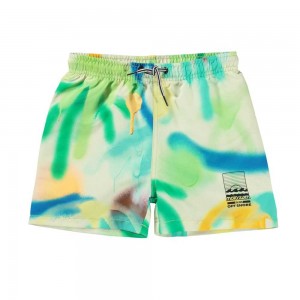 Molo Niko Badeshorts Palmtree Spray | CH0001110