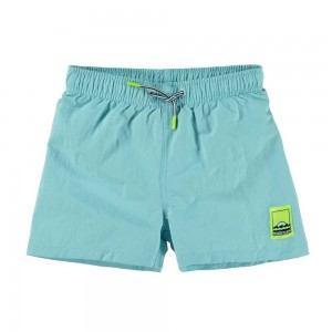 Molo Niko Solid Badeshorts Pool Blue | CH0001169