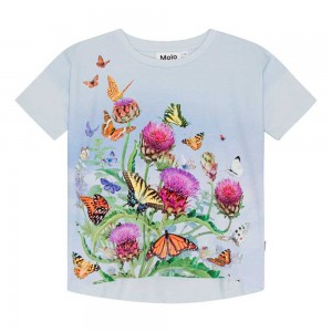 Molo Raeesa T Shirts Tops Mädchen Garden Life | CH0000599