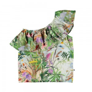 Molo Raelyn T Shirts Tops Mädchen Wild Nature | CH0000200