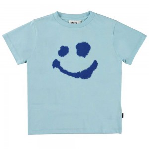 Molo Rame T Shirts Tops Jungen Water Smile | CH0000634