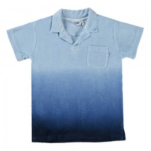 Molo Randel T Shirts Tops Jungen Reef Blue | CH0000865