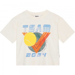 Molo Reinette T Shirts Tops Mädchen Vintage Tennis | CH0000500