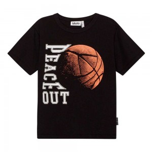 Molo Riley T Shirts Tops Jungen Ember Basket | CH0000804