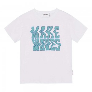 Molo Riley T Shirts Tops Jungen Wave Maker | CH0000807