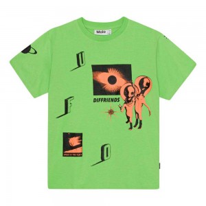 Molo Rodney T Shirts Tops Jungen Alien Friends | CH0000832