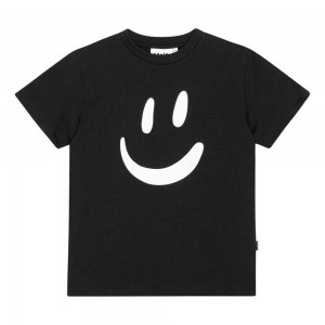 Molo Roxo T Shirts Tops Jungen Black | CH0000858