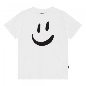 Molo Roxo T Shirts Tops Jungen White | CH0000857