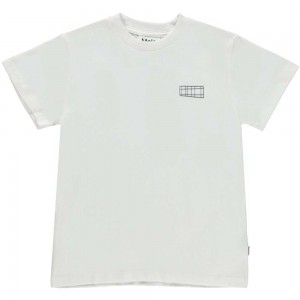 Molo Roxo T Shirts Tops Jungen White | CH0000872