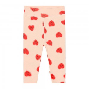 Molo Sting Pants Jeans Mädchen Red Hearts_ Jersey | CH0001387