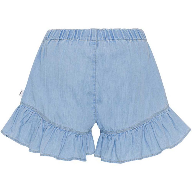 Molo Abba Shorts Mädchen Summer Wash Indigo | CH0000397