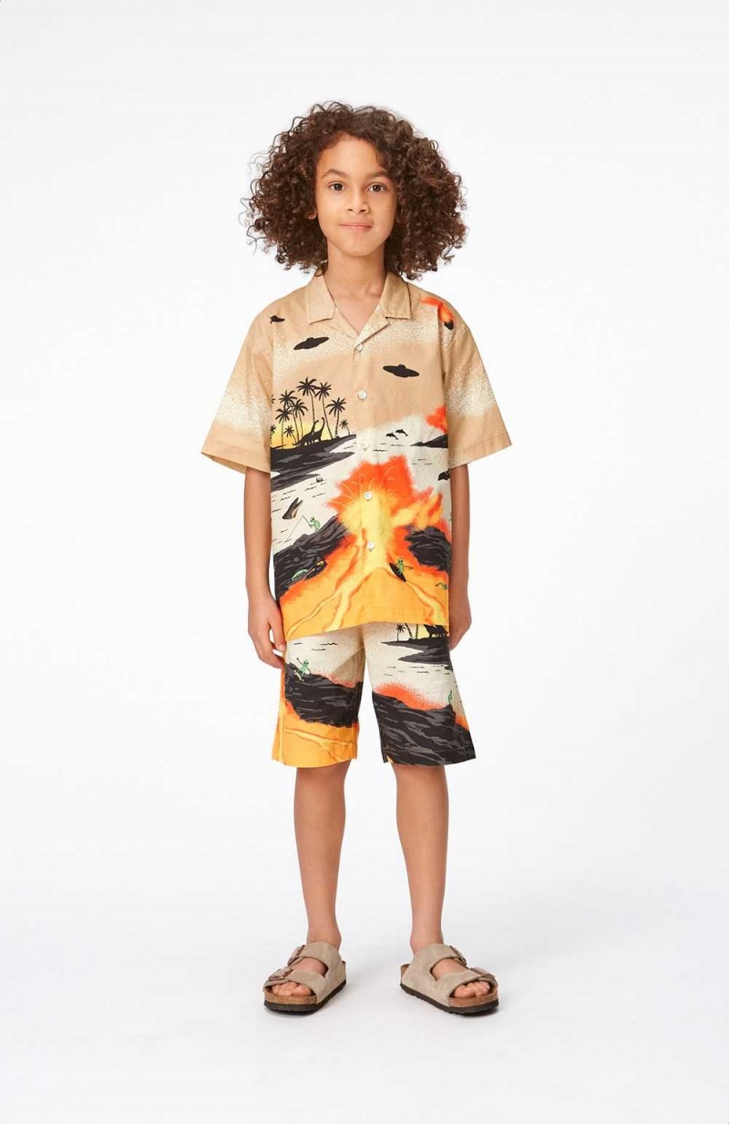 Molo Adi Shorts Jungen Alien Tourists | CH0000711