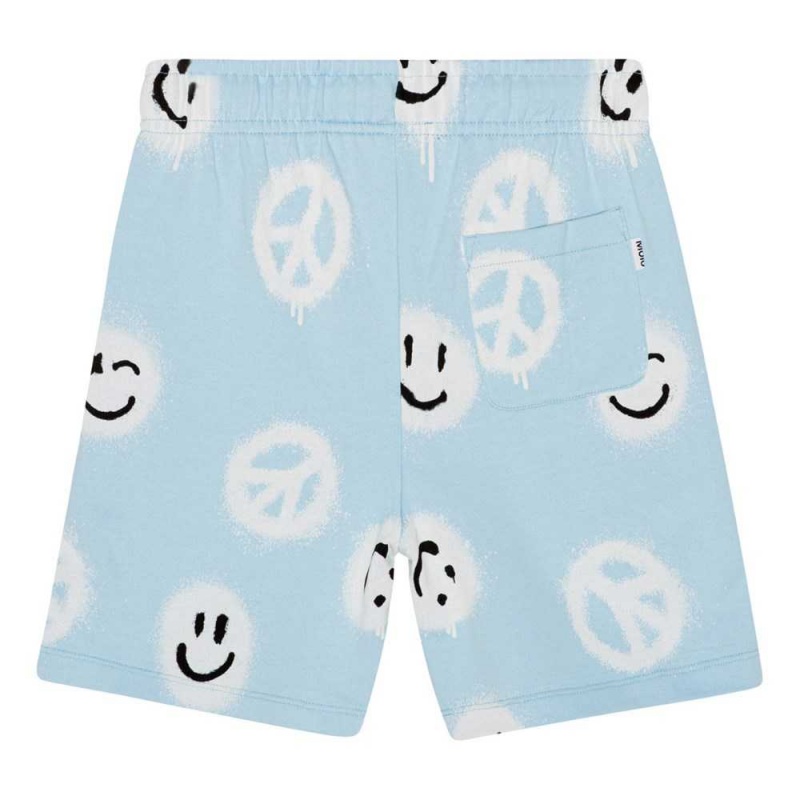 Molo Adian Shorts Jungen Pool Easy Peacy | CH0000702