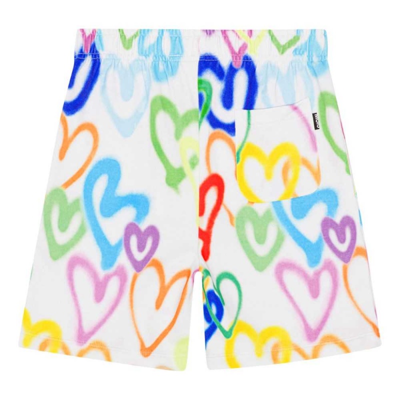 Molo Adian Shorts Jungen Variety Hearts | CH0000695