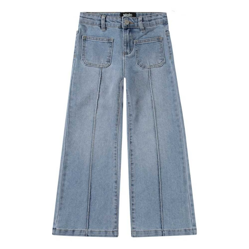 Molo Adina Hosen & Jeans Mädchen Light Blue Denim | CH0000346