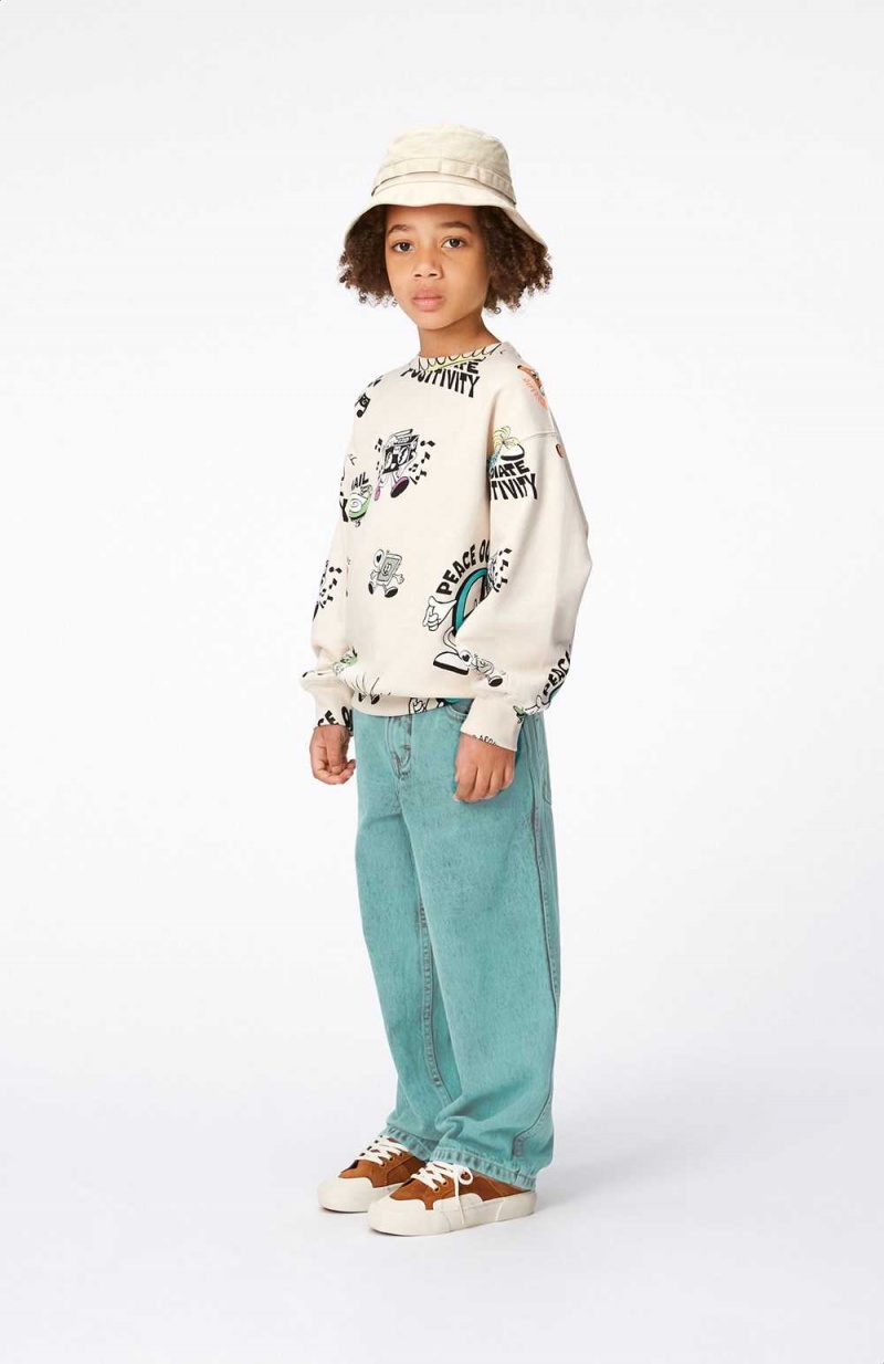 Molo Aiden Hosen & Jeans Jungen Pacific Overdye | CH0000644