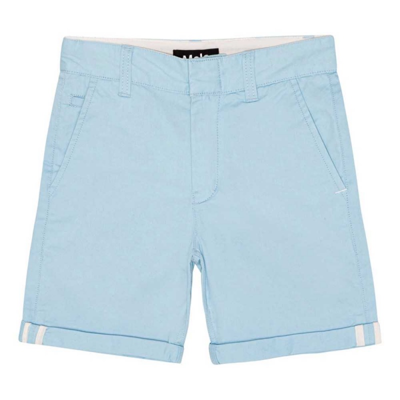 Molo Alan Shorts Jungen Pool Blue | CH0000691