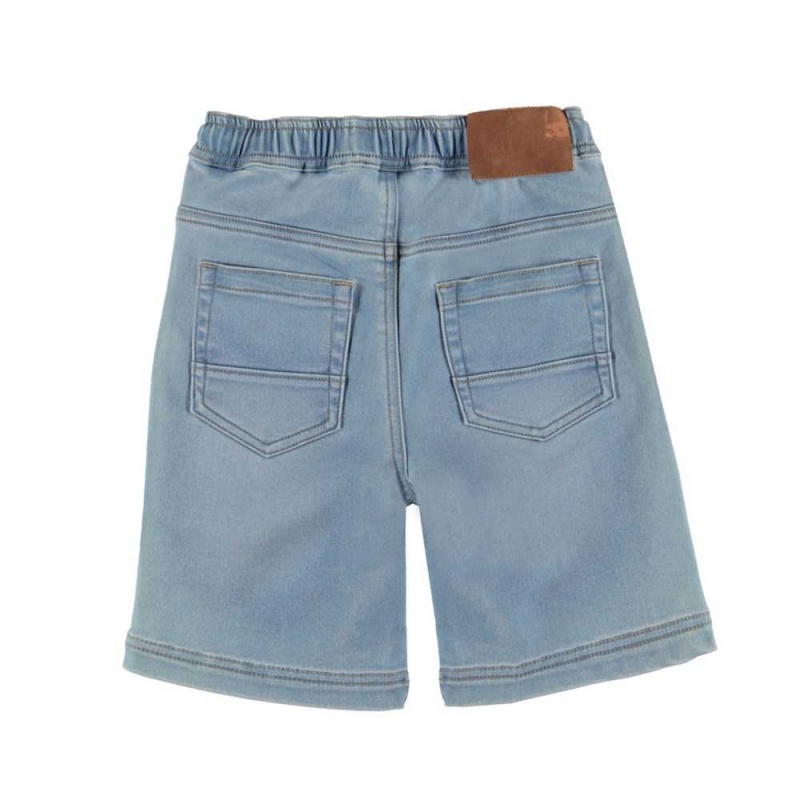 Molo Ali Shorts Jungen Soft Denim Blue | CH0000735