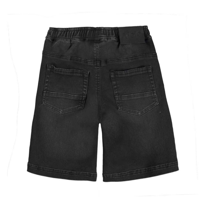 Molo Ali Shorts Jungen Washed Black | CH0000687