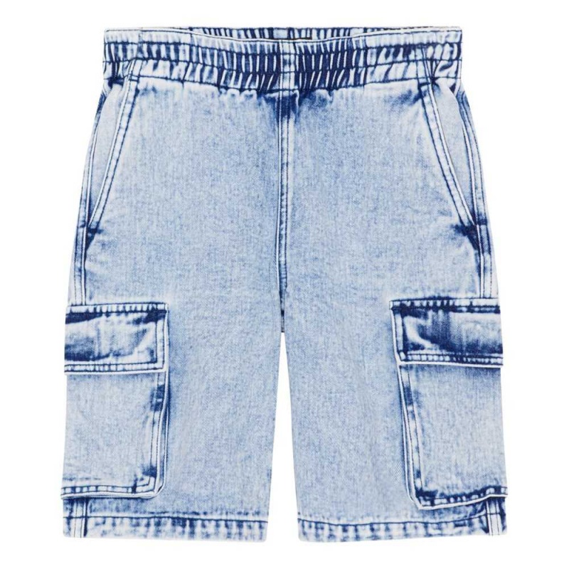 Molo Alvy Shorts Jungen Light Stone Denim | CH0000701