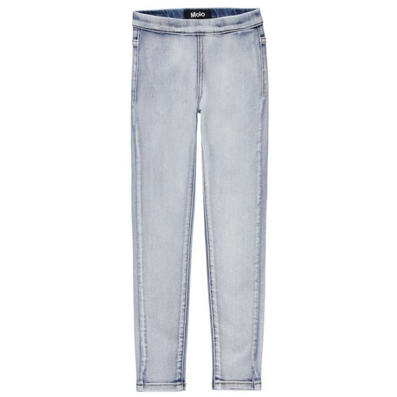 Molo April Hosen & Jeans Mädchen Light Washed Blue | CH0000377