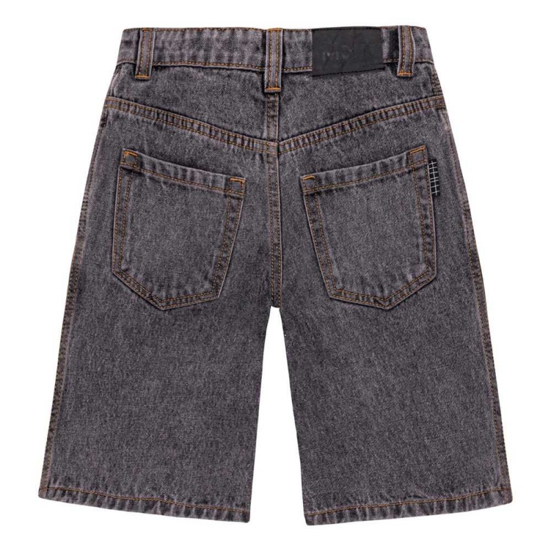 Molo Art Shorts Jungen Black Washed | CH0000692