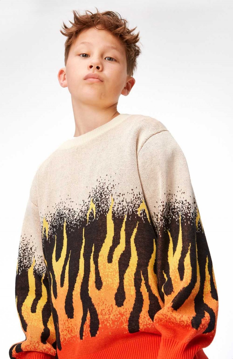 Molo Bello Sweatshirts Cardigans Jungen On Fire | CH0000639