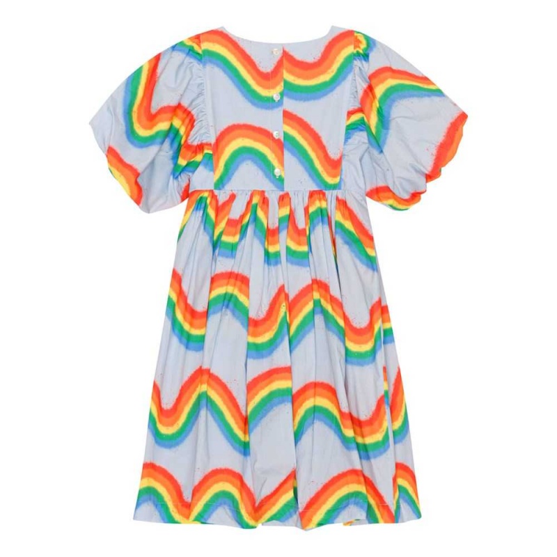 Molo Calyita Kleider Mädchen Rainbow Waves | CH0000264