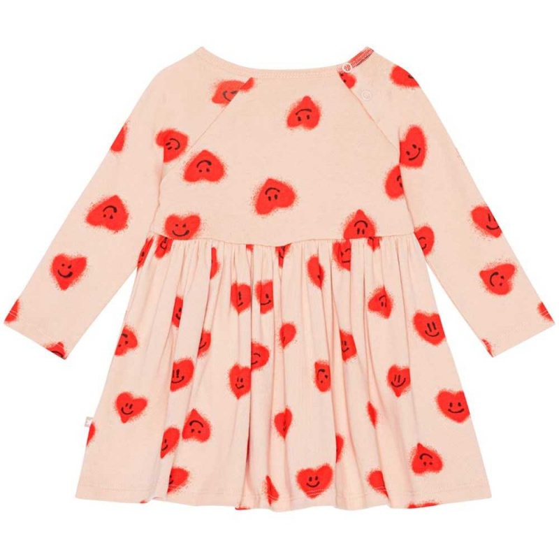 Molo Charmaine Kleider Mädchen Red Hearts_ Jersey | CH0001314