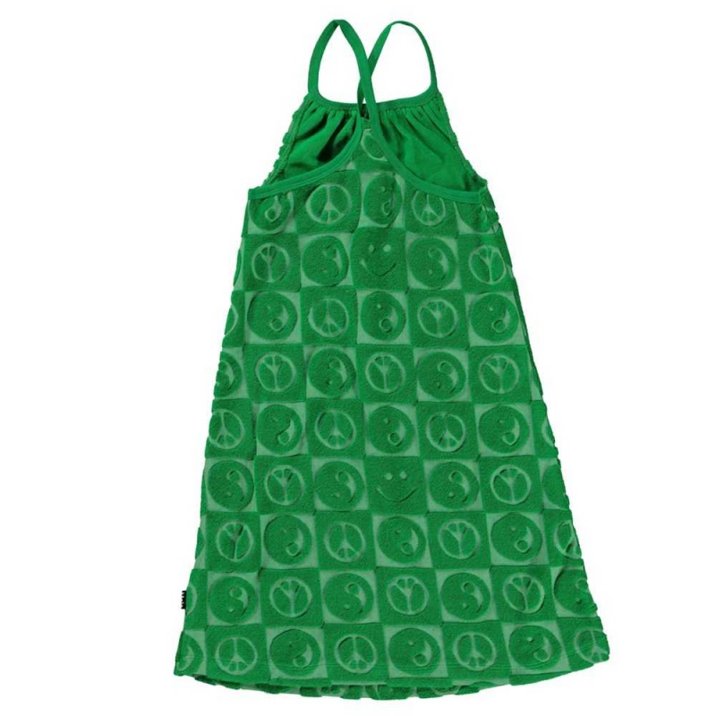 Molo Charming Dresses Mädchen Bright Green | CH0000181